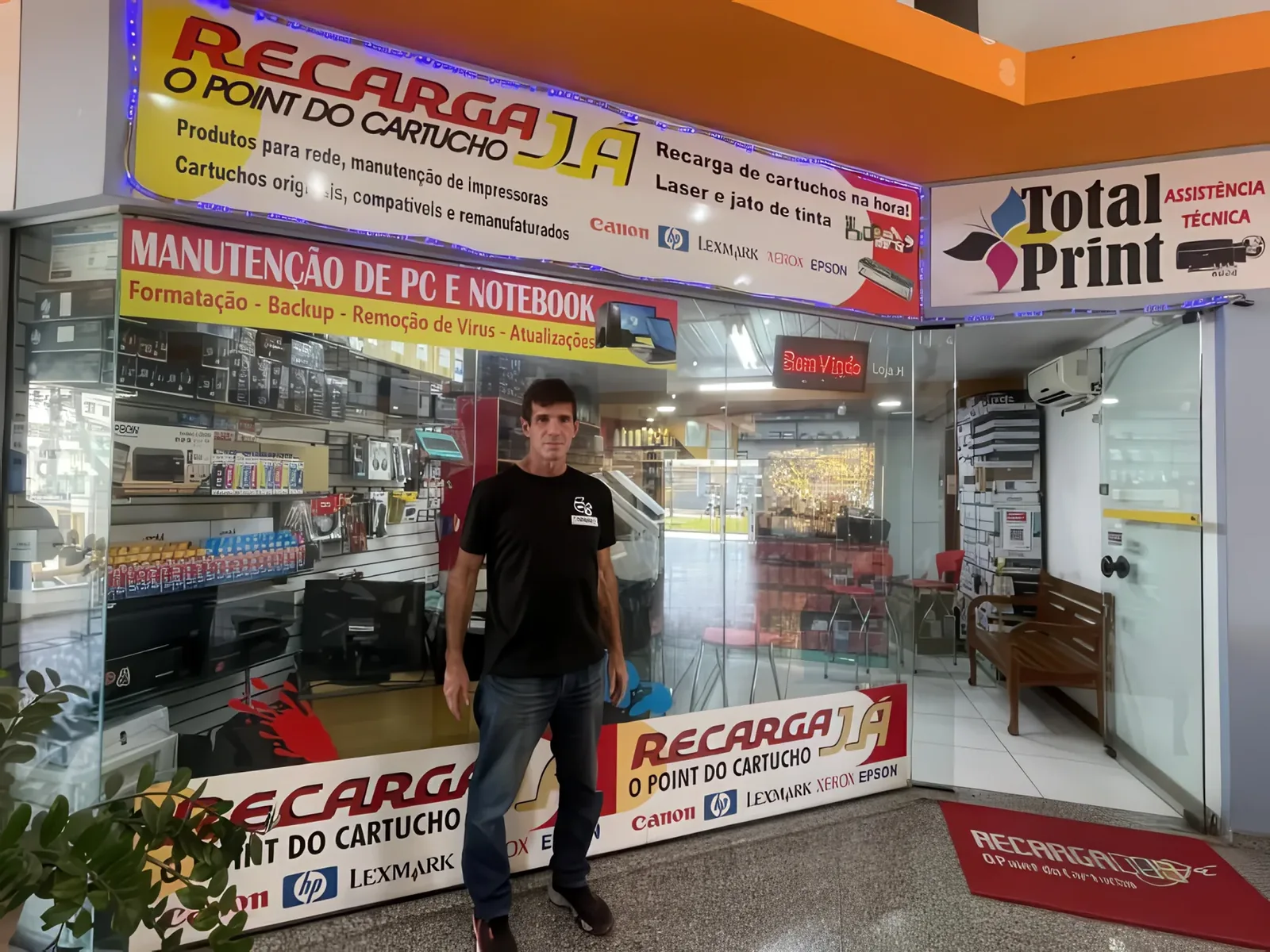 Recarga Já store in Recreio dos Bandeirantes